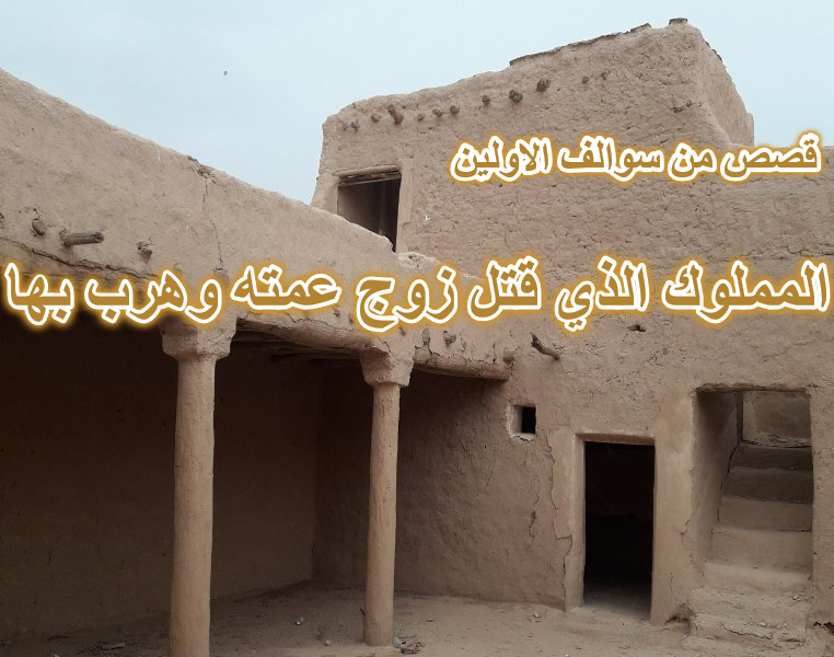 قصة المملوك الذي قتل زوج عمته وهرب بها