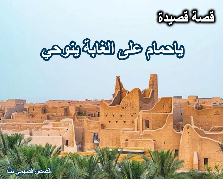 قصة قصيدة ياحمام على الغابة ينوحي