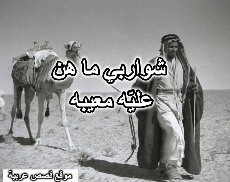 شواربي ما هن عليّه معيبه
