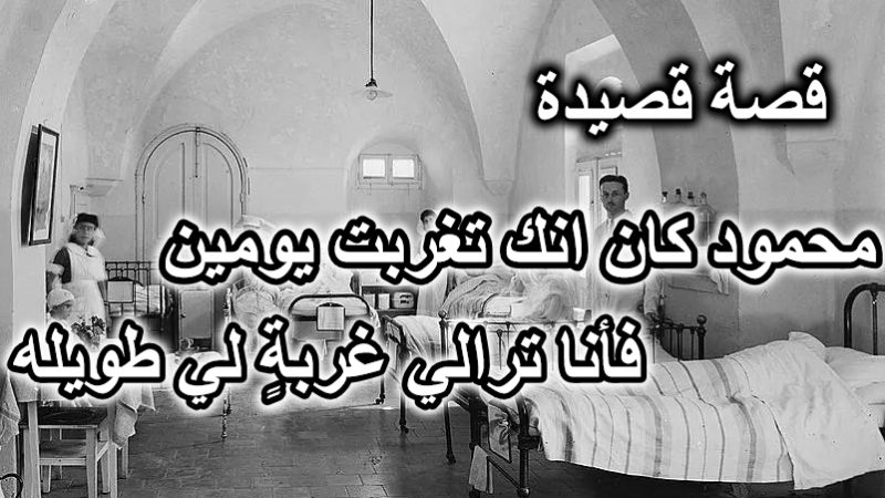 قصة قصيدة محمود كان انك تغربت يومين